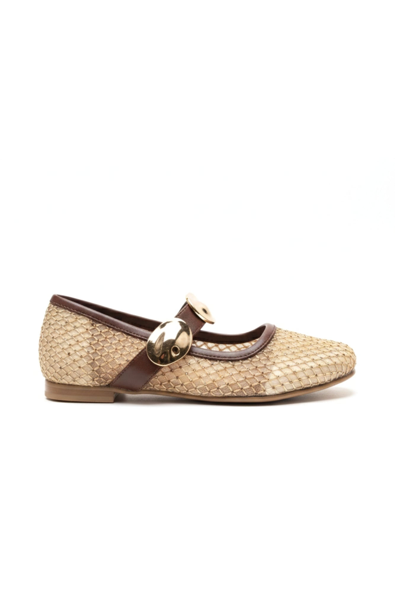 BALETA FLATS - GOLD