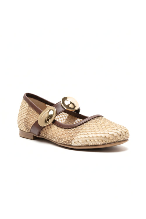BALETA FLATS - GOLD
