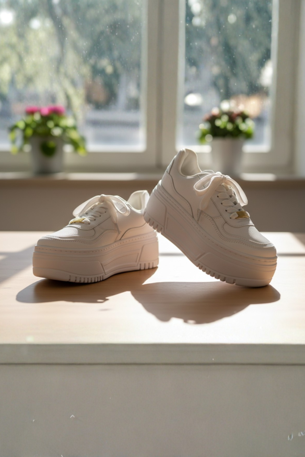 STAR SNEAKERS - WHITE