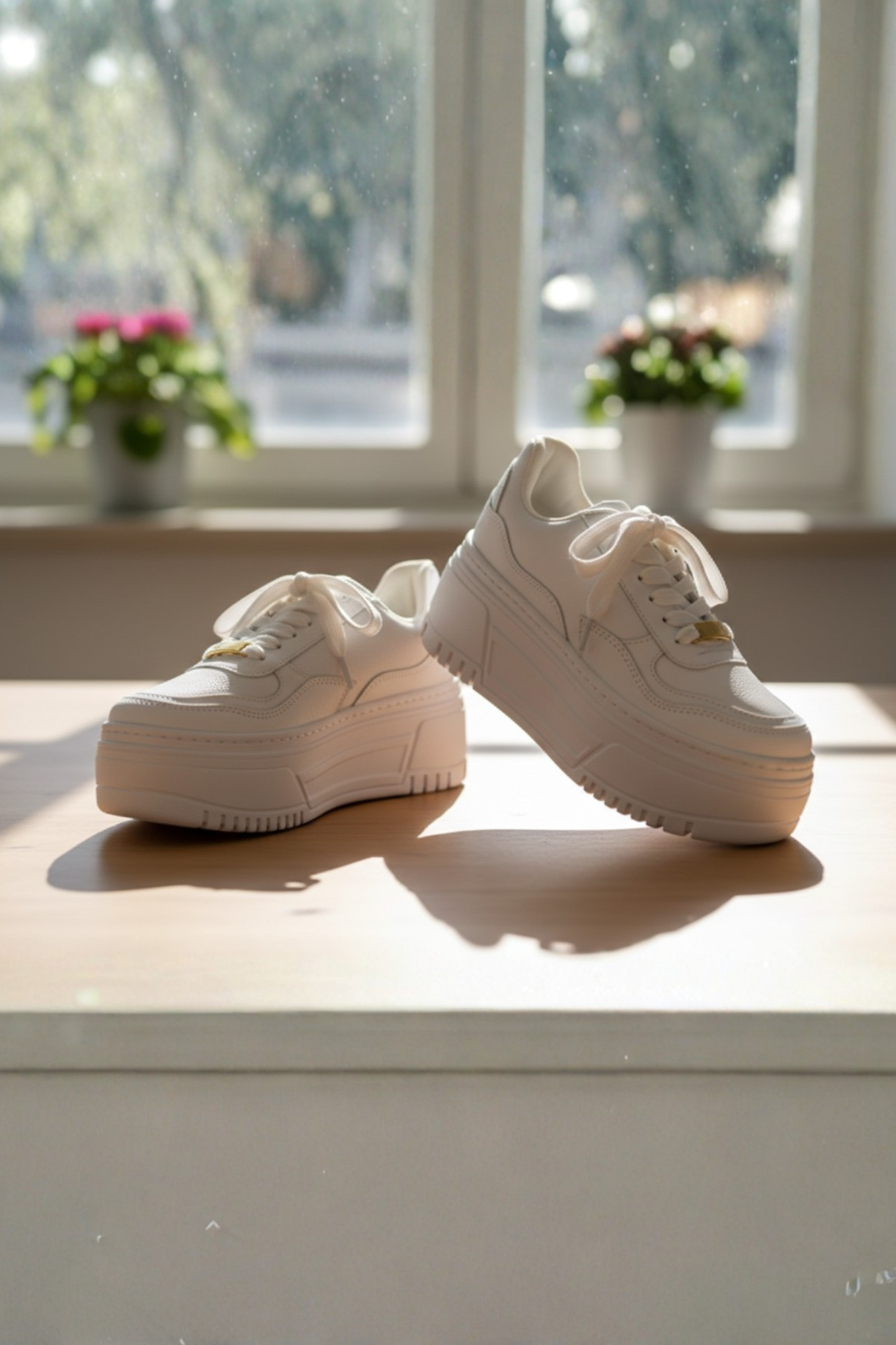 STAR SNEAKERS - WHITE