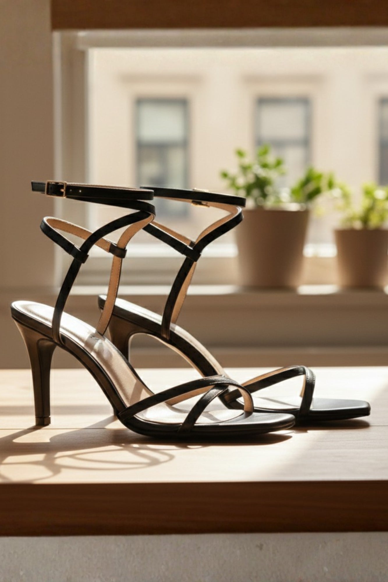 SUSAN SANDALS - BLACK
