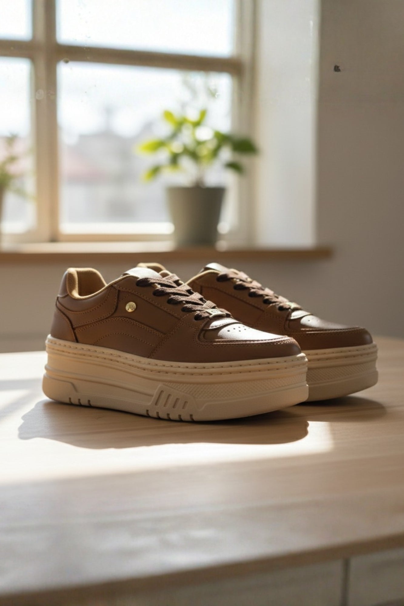 STAR SNEAKERS - MOKA