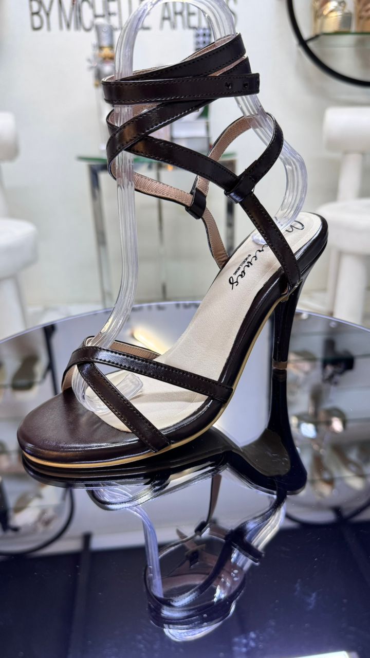 SUSAN SANDALS - BROWN