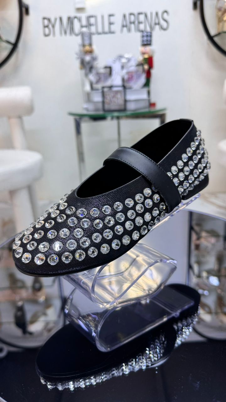 BALETA CRYSTAL FLATS