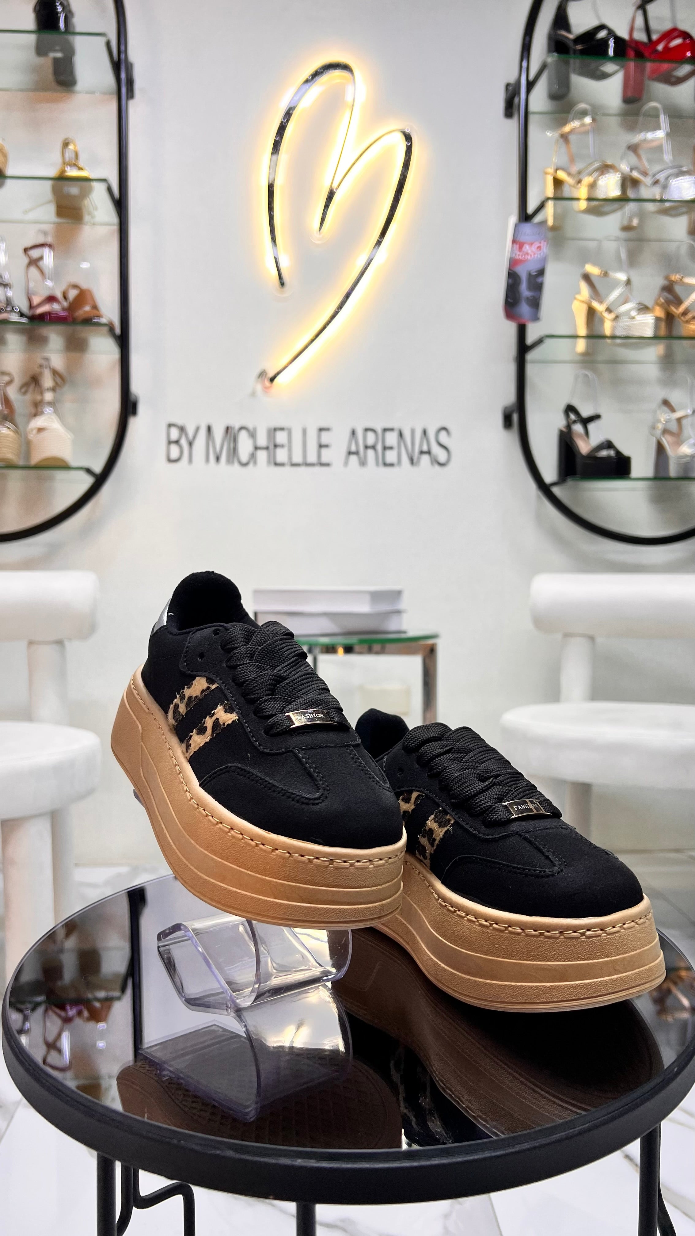 SAM SNEAKERS - ANIMAL PRINT