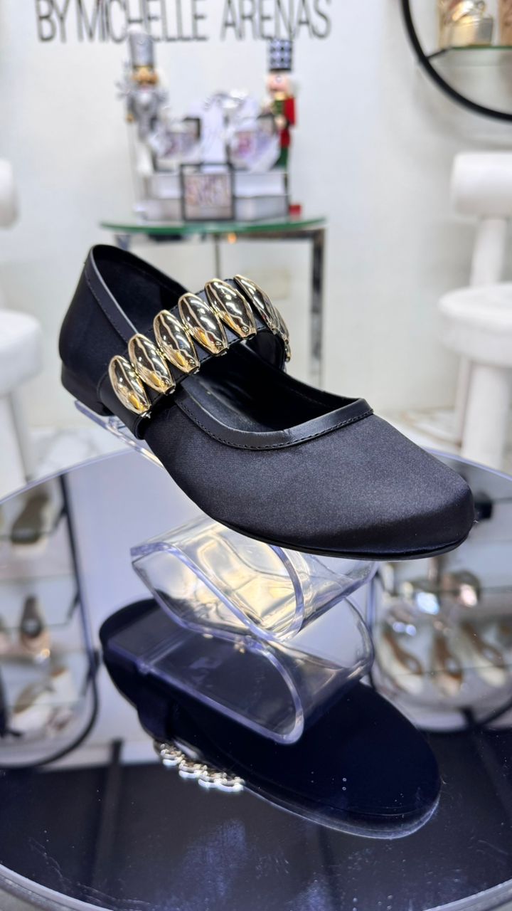 BALLETA SILK FLATS