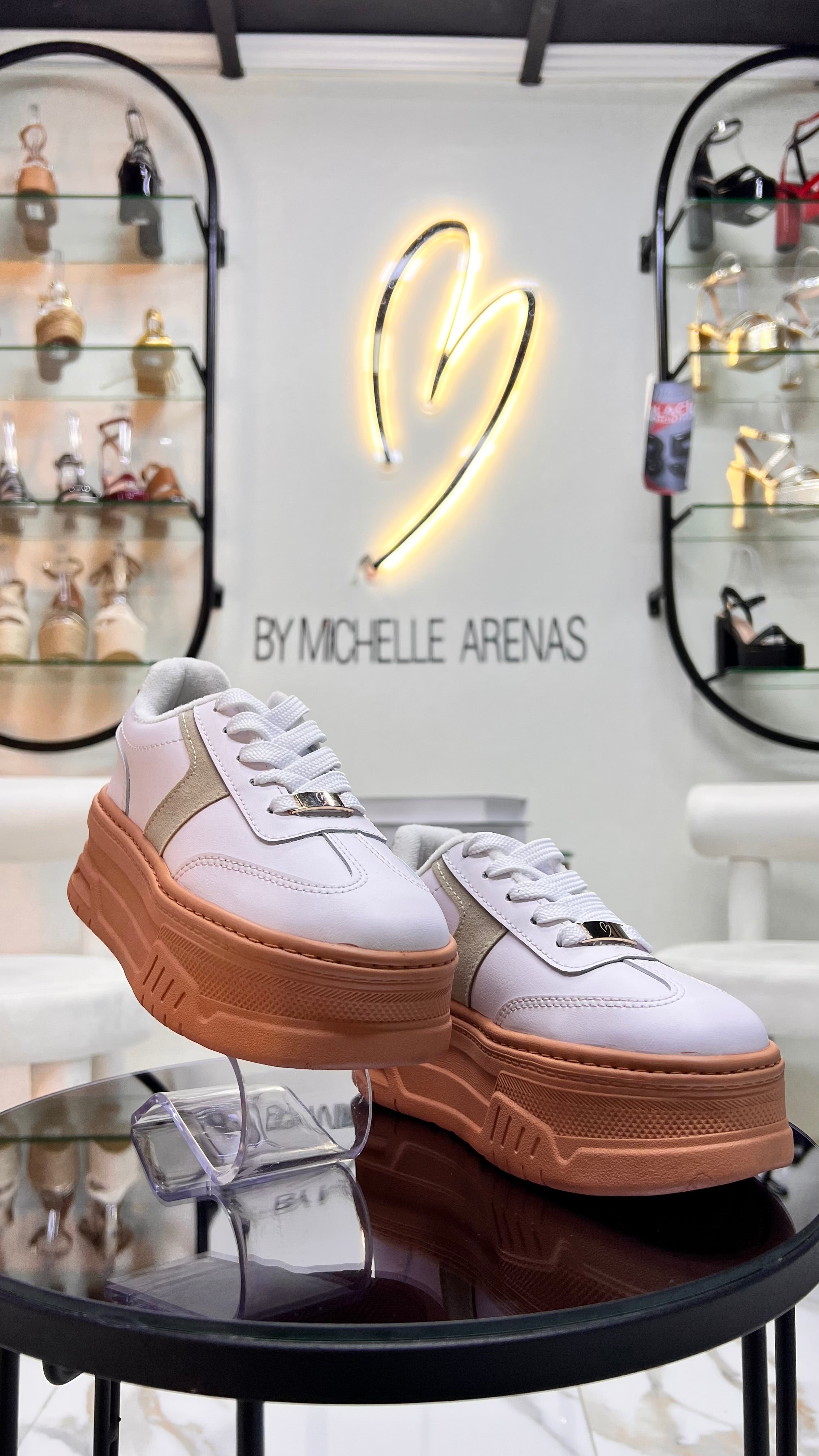 STAR SNEAKERS - TERRACOTTA