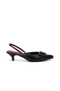 STILETTOS - BLACK & RED